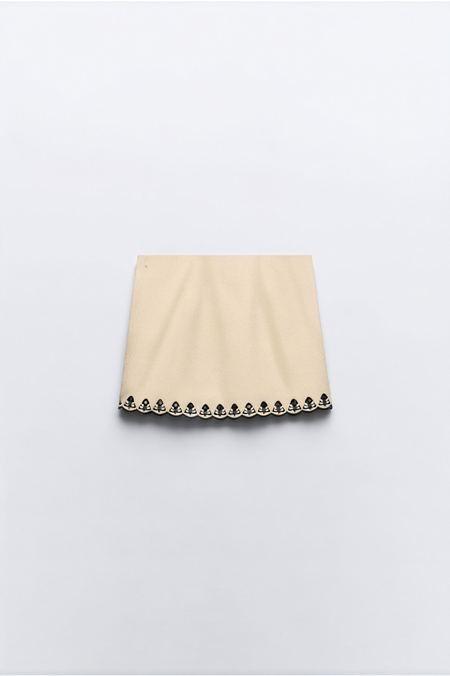 Women's Cream Halter Neck Crop Top – Black Floral Embroidery, Scalloped Hem, Cotton Blend-80942-d05d5cb4-f708-4746-b486-512692568ca7