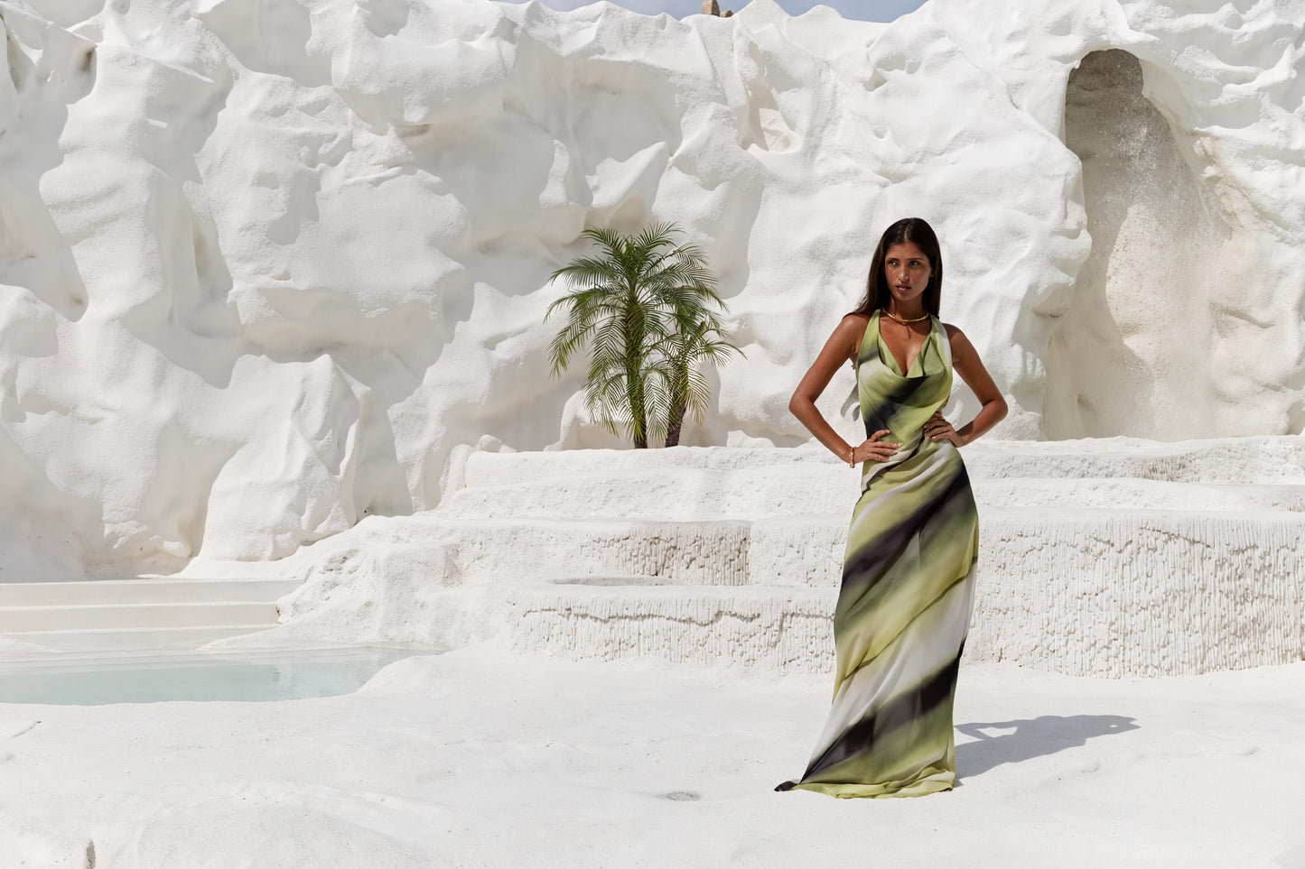 Women's Maxi Dress – Sleeveless Tie-Dye, Draped Neckline, Flowing Bohemian Style-83479-827d6aac-aee9-4a89-af2b-5b7a6c448d57