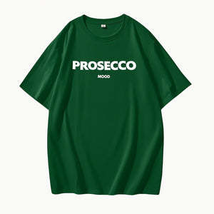Women's T-Shirt – 'PROSECCO MOOD' Graphic, Crew Neck, Cotton Blend, Relaxed Fit-53203-784a055e-cf2b-44b1-8b90-02f1077e7097