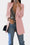 Pink Tailored Blazer – Lightweight Single-Button