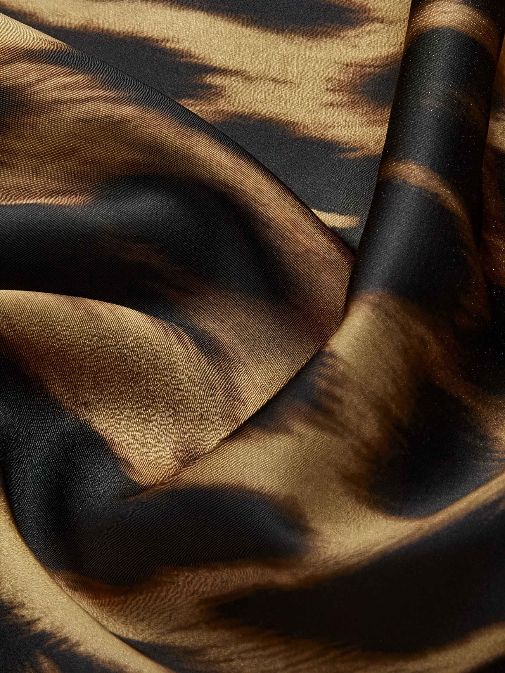 Women's Maxi Skirt – Brown Leopard Print High-Waisted Flowing Polyester-77142-8b2467c5-2898-4a4e-9f94-60a2485030f3