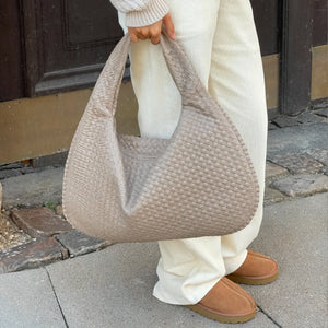 Women's Woven Hobo Handbag – Large Slouchy Crescent, Wide Strap-77186-e0ae310a-e1c9-495b-a785-716b0eab2220