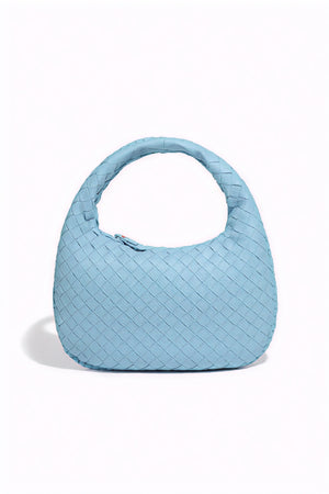 Women's Leather Handbag – Woven Intrecciato, Braided Handle, Crescent Shape-80030-d0e6eb9c-175f-448a-a8e6-7187f9b65bc7