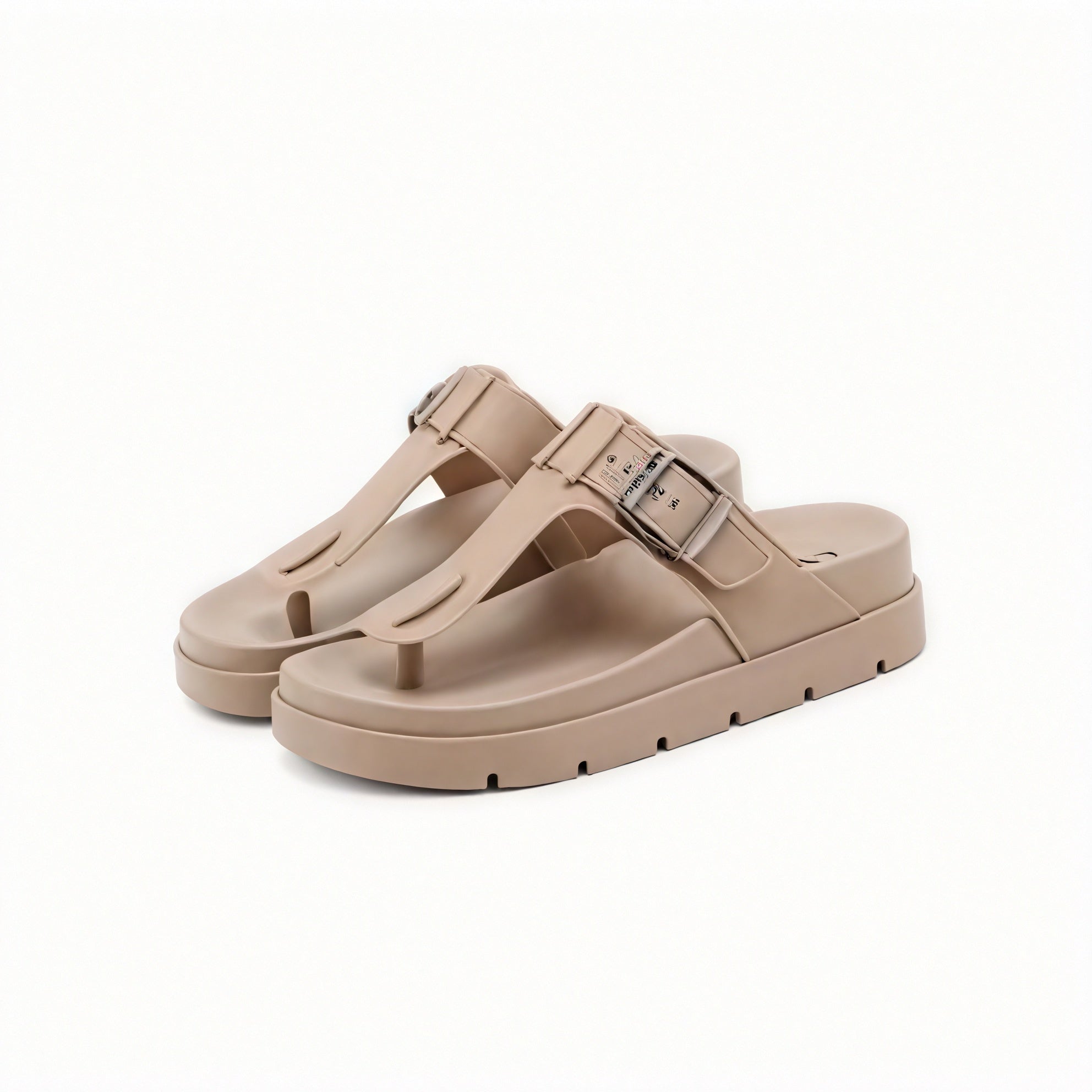 Women's Thong Sandals – Thick Contoured Sole, Adjustable Buckle, Molded Synthetic-82645-82c1ff44-3a6a-4b78-bdbf-08a1f36f6b5f