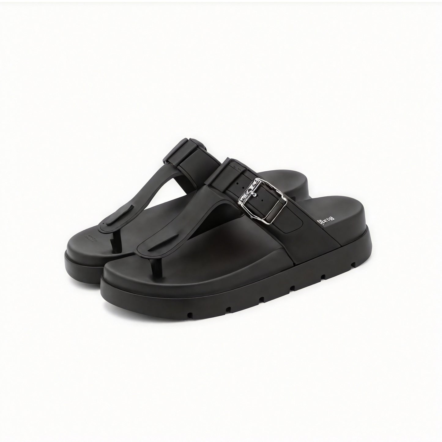 Women's Thong Sandals – Thick Contoured Sole, Adjustable Buckle, Molded Synthetic-82645-98879464-339d-4ab2-8cd5-d899f320c98f