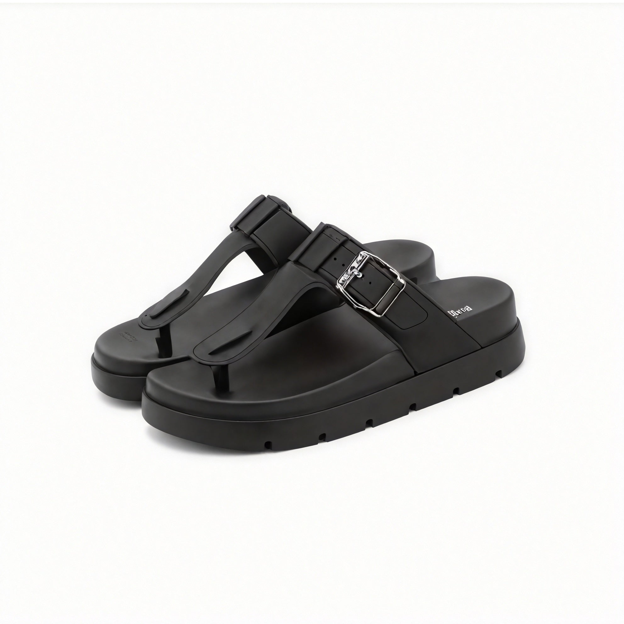 Women's Thong Sandals – Thick Contoured Sole, Adjustable Buckle, Molded Synthetic-82645-98879464-339d-4ab2-8cd5-d899f320c98f