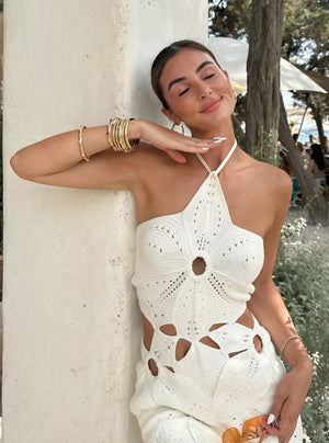 Women's Crochet Halter Dress – Cutout Detail, Bohemian Style-83655-ec31e60d-804c-4e8e-84db-c12bf579a91e