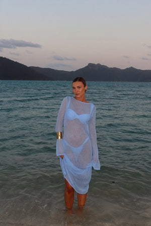 Women's Sheer Knit Maxi Dress – Long Sleeve, Lightweight Beach Cover-Up-83806-5d76dba6-a308-404c-b5ba-df688b9ead48
