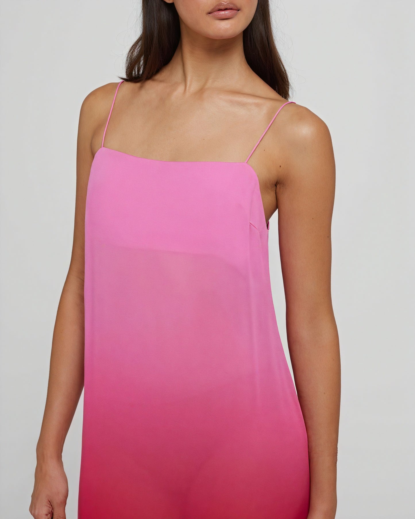 Women's Maxi Dress – Ombre Color, Sleeveless, Spaghetti Strap-83812-fb23526b-87b7-44d2-aa8f-01c937f9cb06