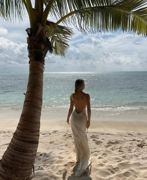 Women's Satin Cowl Neck Maxi Dress, Floor Length, Delicate Spaghetti Straps-83831-610f5277-d8b1-4e99-8d77-62c2da09c20f