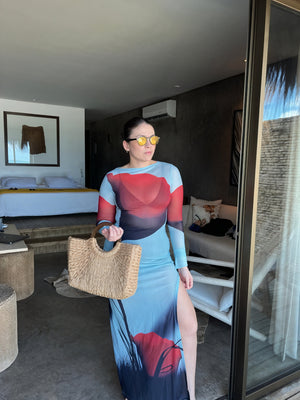 Women's Long-Sleeve Maxi Dress – Colorful Printed Floor-Length Design-83850-26f5da52-ca07-42e7-b9c1-3cf16d71b280