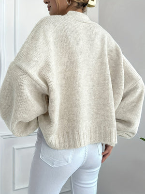 Women's Knit Cardigan – Button Front, Long Sleeve, Classic Style-74563-aff03b2a-1f91-431a-83fa-e6093f2e8484
